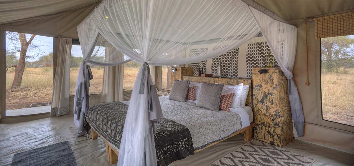 Luxusunterkünfte in der Serengeti