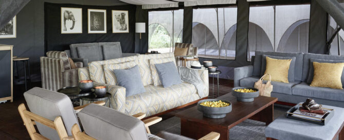 Die beste Aussicht auf das Zimmer während einer Luxus-Safari in Tansania