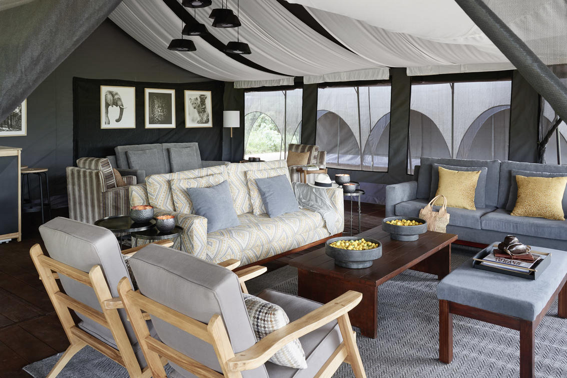 Die beste Aussicht auf das Zimmer während einer Luxus-Safari in Tansania