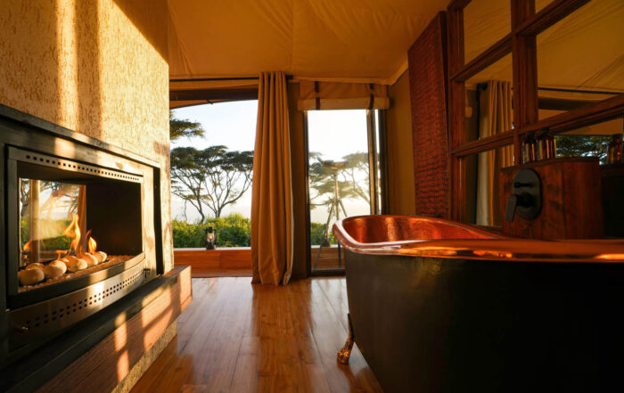 a best view of the room while on Tanzania luxury safari cost