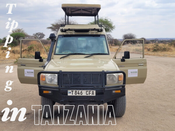tipping in Tanzania for safari