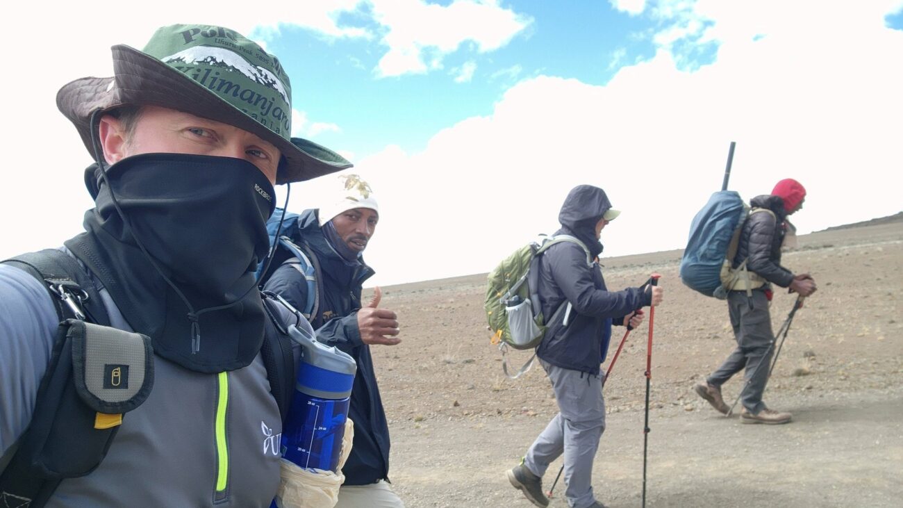 The best view of mount kilimanjaro taken by climbers through lemosho route