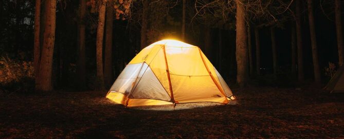 a tent