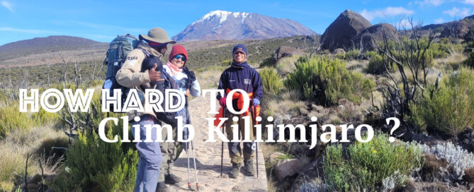 how hard is kilimanjaro ?
