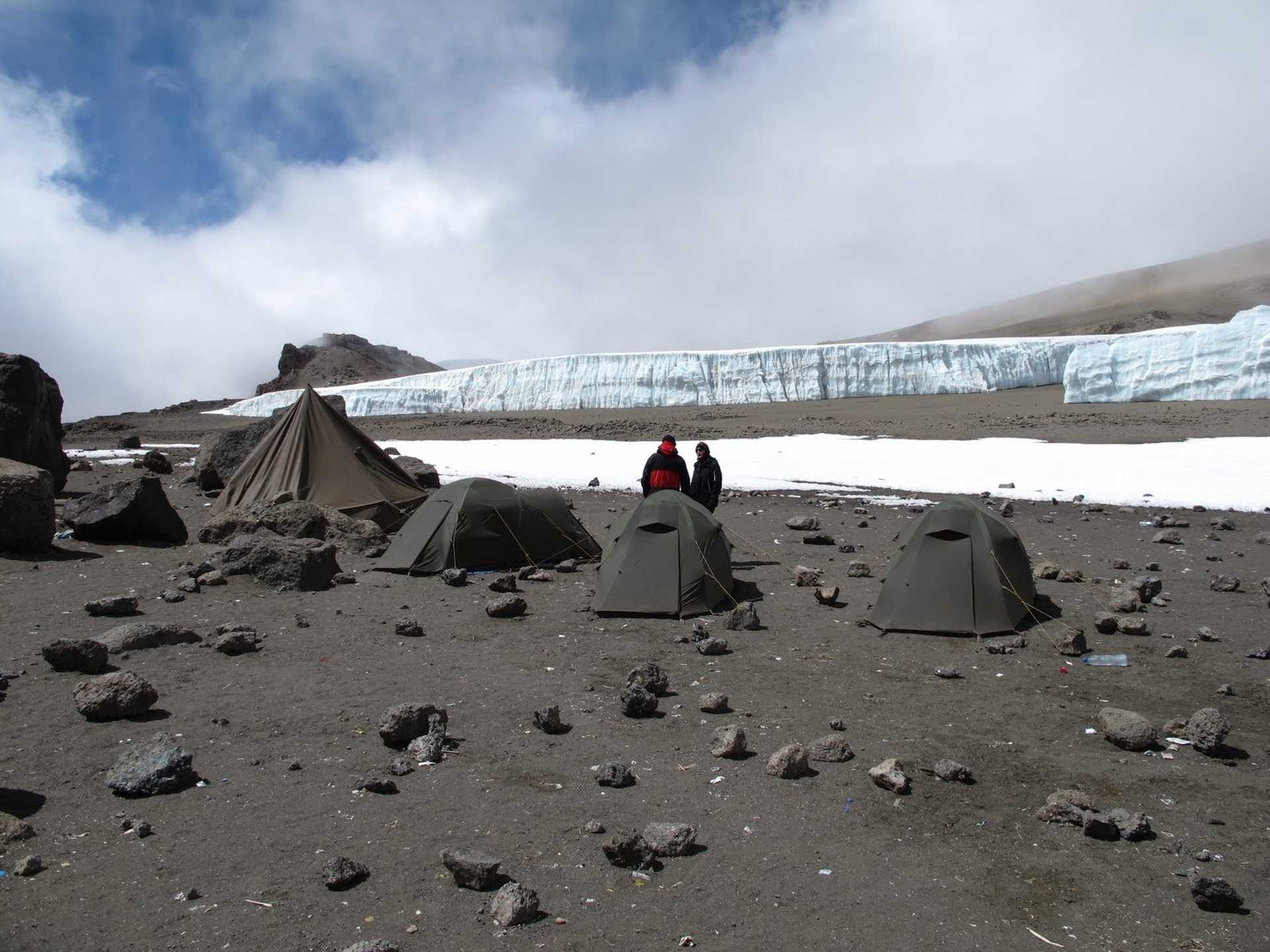 crate camp on kilimanjaro