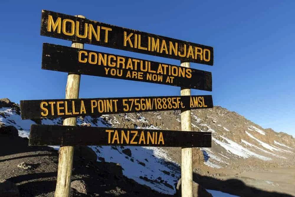 stella point kilimanjaro 