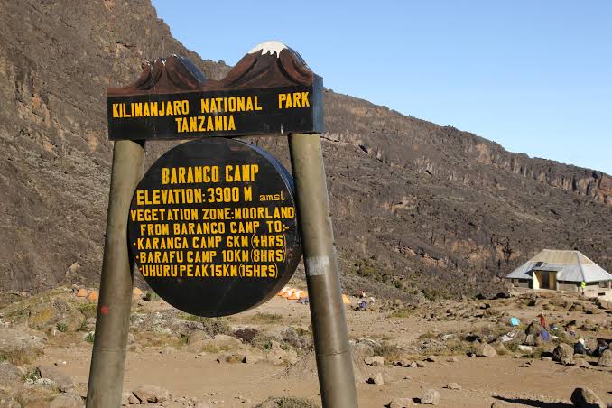 barranco camp kilimanjaro