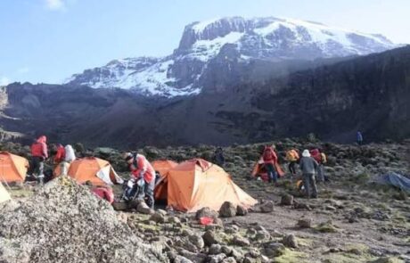 climbers- at- barranco-camp- kilimanjaro climbers at barranco camp kilimanjaro