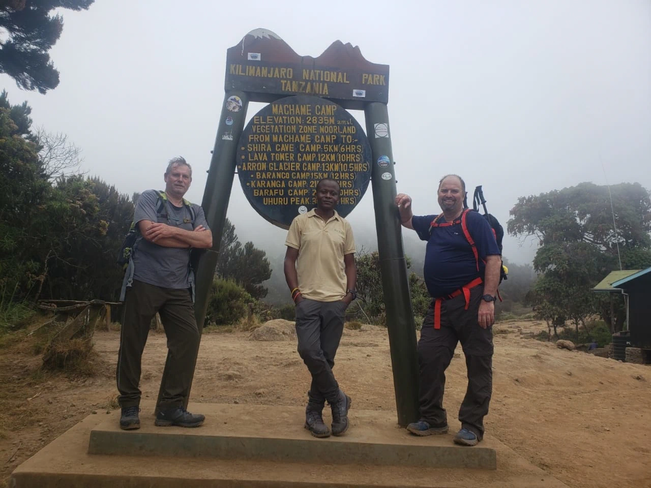 machame camp kilimanjaro