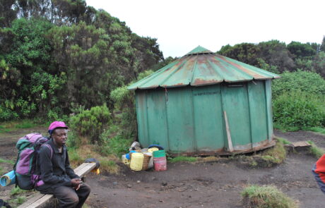 mweka-hut-camp mweka camp kilimanjaro