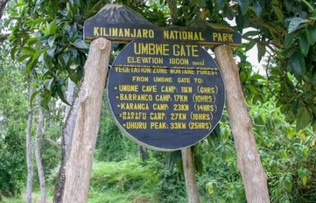 umbwe gate umbwe gate kilimanjaro