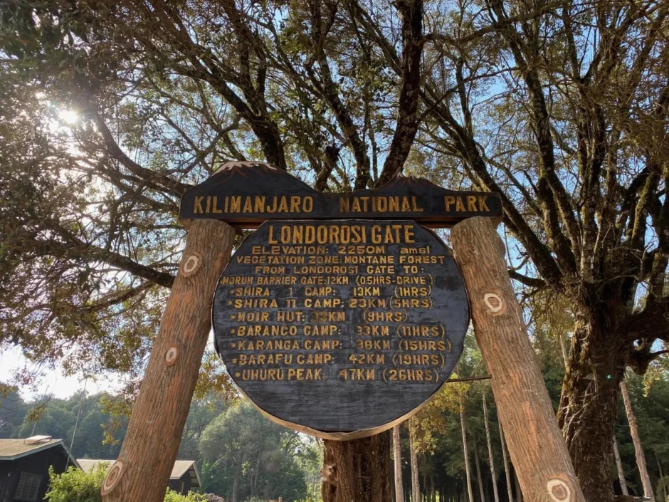 londorosi gate kilimanjaro trek via shira route 