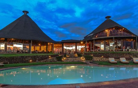 ngorongoro sopa lodge -rooms - pool view