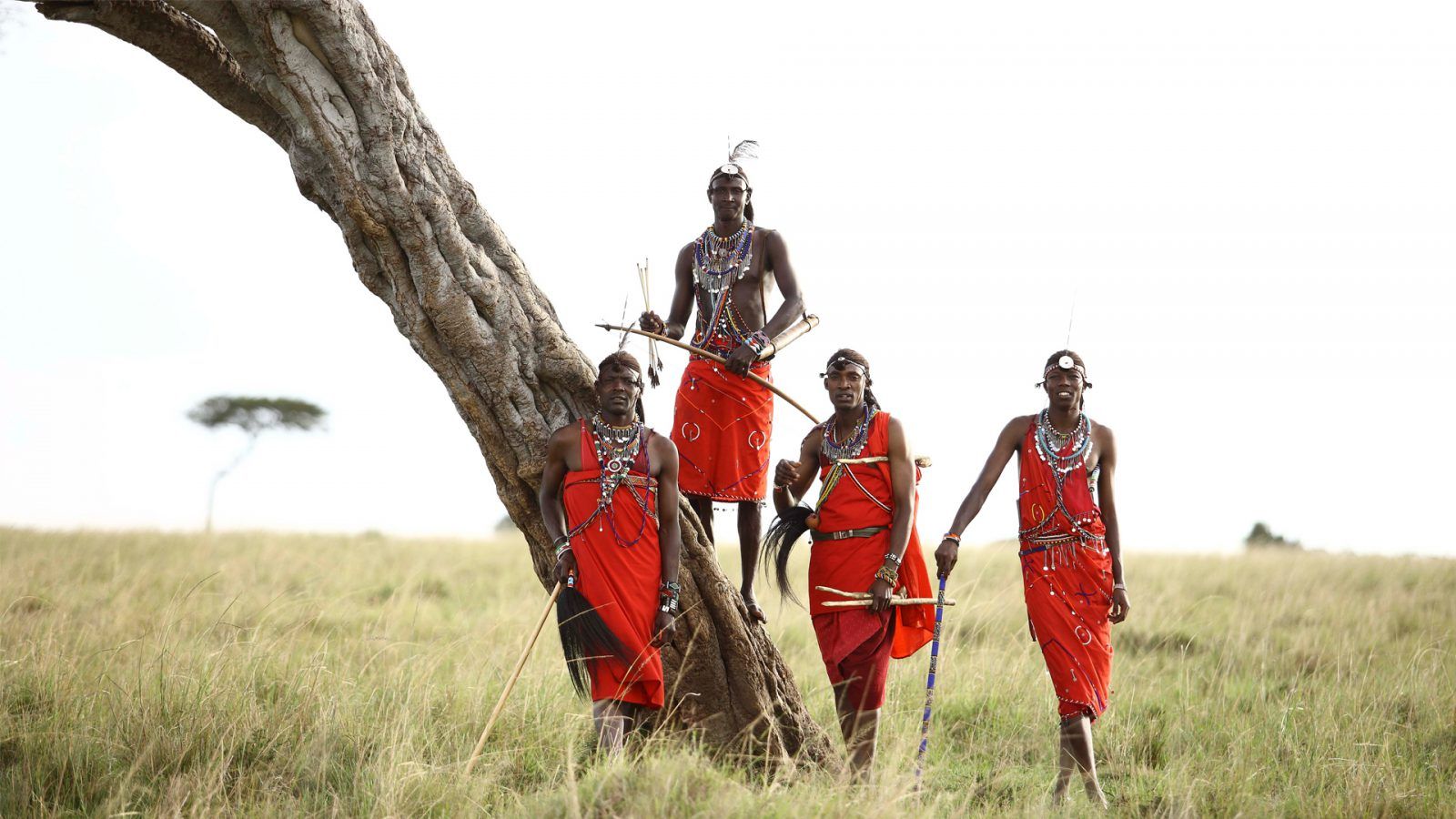 masai people in Ngorongoro 