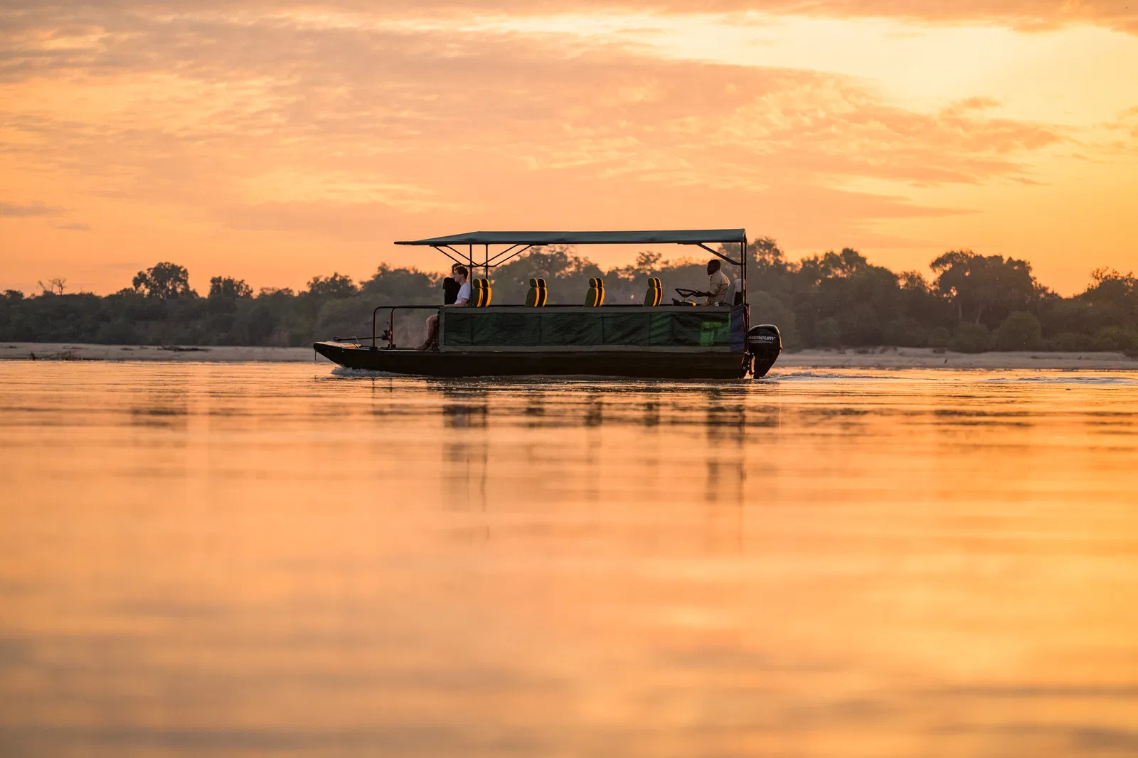 boat trip nyerere national park - tanzania mid-range safari cost